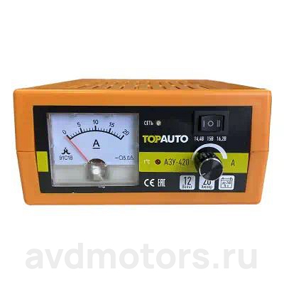 АЗУ420 — Зарядное устройство TOPAUTO